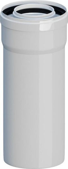 Ricom Straight Console Pipe Pp-pp Gas Boiler Dn60/100 L250mm Tightness