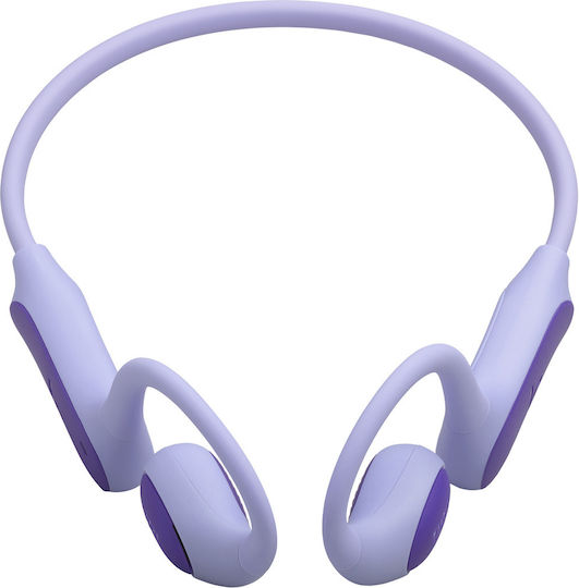JBL Junior Free Open Ear Bluetooth Handsfree Ακουστικά με Αντοχή στον Ιδρώτα Μωβ