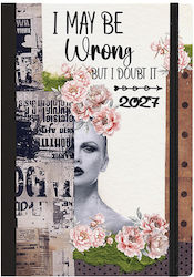 Linardatos Woman Daily Planner B6 2027 12x17cm ...
