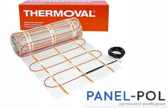 Thermoval Thermostatmatte Für Fernseher Bis 50 170w/m2 9m2 Monofazige Stromversorgung 230v