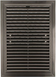 Ventika Vent Louver 25x18cm Rectangular with Sieve
