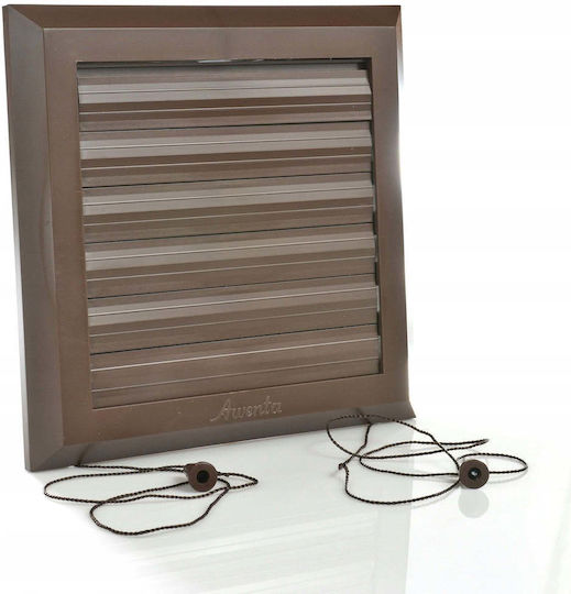 Awenta Vent Louver 14x14cm Square With Sieve