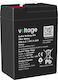 Voltage UPS-Batterie mit Gewicht 4.5Ah und Spannung 6V