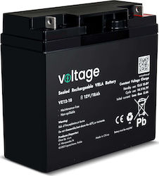 Voltage UPS-Batterie mit Gewicht 18Ah und Spannung 12V Voltage UPS-Batterie mit Gewicht 18Ah und Spannung 12V