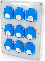 ELS Elektrotechnika Wall Mounted Waterproof Electrical Panel