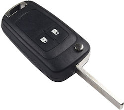 Carcasă Telecomandă Auto 2 Butoane Cu Lamă Compatibilă Opel Insignia Astra Corsa Zafira