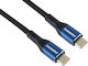 PremiumCord Cablu USB 3.2 USB-C tată - USB-C 100W PD Albastru 2m