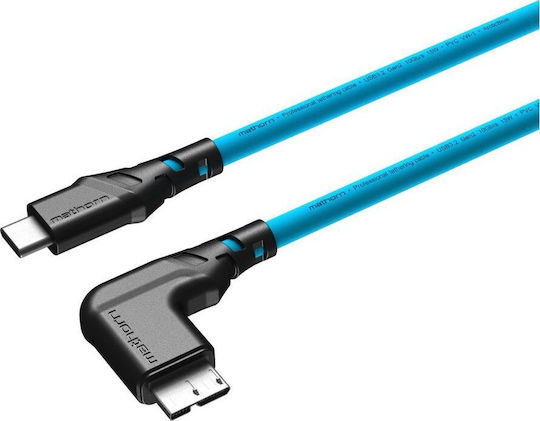 Ednet Regular USB 3.0 to Micro USB Cable Blue 2m MTC-231 1 Piece