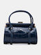 Women's Barrel Bag Navy Blue