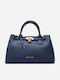 Fabric Women's Handbag Crossbody Navy Blue