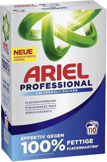 Ariel Професионален Прах за Пране на Дрехи 6.05kg (110 Дози)