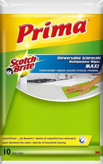 3m Prima Baumwoll-Reinigungstücher Maxi 10 Stück