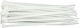 Vorel Plastic Cable Ties 150mmx150mm in White Colour (100pcs) 73883