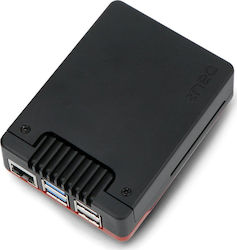 Argon40 Argon Neo 5 Широк Калъф Raspberry Pi 5 С Вентилатор Черно-червен Arg-24095