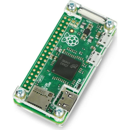 Gravlaser Θήκη Raspberry Pi Zero Fluo Open Διάφανη Rpi-08907