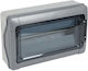 Legrand Wall Mounted Waterproof Fuse Box 1 Row 18 Elements