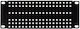 Atte 10 Zoll 2U Rack-Montageadapter Einfache Perforation Atte Add-rack10-2u1