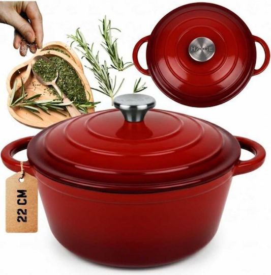 Atusa Плитка тенджера от чугун 5lt / 26cm