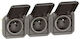 Legrand Legrand Dreifach Steckdose mit Deckel Graue