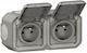 Legrand Legrand Doppelter Externe Steckdose Grau