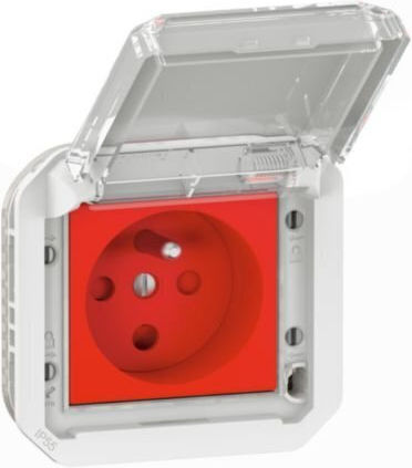 Legrand Plexo Einzeln Steckdose Wasserdicht Grau