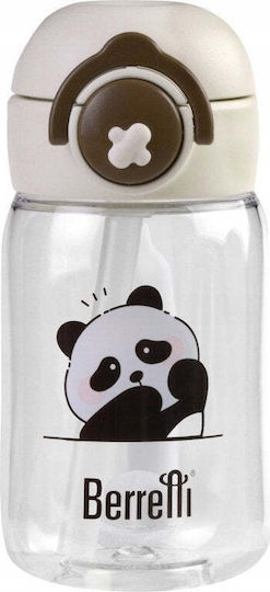 Ion8 Kids Water Bottle Made of Tritan Plastic with Straw Panda 360ml