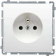 Kontakt-Simon Single Power Socket White