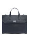 Leather Men's Briefcase Black