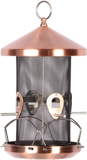 Garden&Fun Bird Feeder in Copper Colour