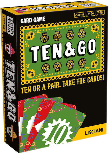 Επιτραπέζιο Παιχνίδι Ten & GO για 2-4 Παίκτες 7+ Ετών (EN) Lisciani Giochi