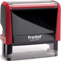 Trodat Printy 4915 Self-Inking Number Stamp and Red Ink