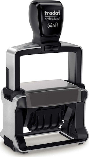 Trodat Rectangular Date Stamp and Black Ink
