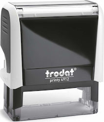 Trodat Printy 4912 Rectangular Self-Inking Number Stamp With Elements and White Ink