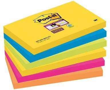 Post-it Sticky Memo Pads Cube 90 Sheets 12.7x7.6cm Set 6pcs