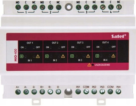 Satel Mio-400 Eingangs-Ausgangs-Modul Adressierbarer Haussicherheits-Panel