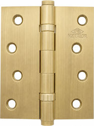 Metalor Scharnierplatte 2 Lager Messing 100x89m...