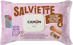 Camon Șervețele de Curățare “milk & Honey” 100+10 bucăți Camon Șervețele de Curățare “milk & Honey” 100+10 bucăți
