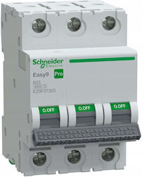 Schneider Electric Automatic Circuit Breaker 25A 3 Pole