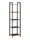 Bücherregal Industrial Style Homcom 40x30x154cm