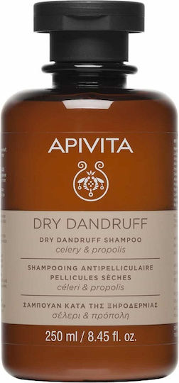 Apivita Dry Dandruff Σαμπουάν Kατά της Πιτυρίδας & της Ξηροδερμίας 250ml