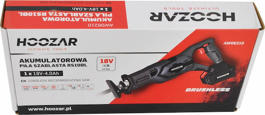 Hoozar Recimer Saw Σπαθοσέγα 18V 1x4Ah Brushless