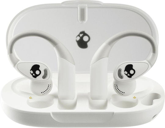 Skullcandy Push 540 Отворено Ухо Безжични Слушалки Акустики с Устойчивост на Изпотяване и Калъф за Зареждане Бели