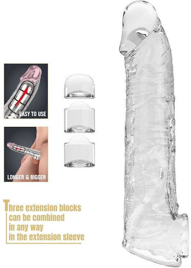 Pretty Love Pretty Love Penis-Verlängerung Transparent 26cm