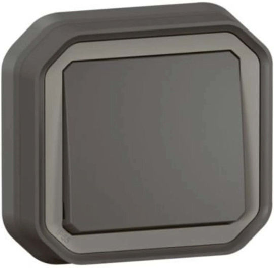 Legrand Plexo Staircase Push Button in Grey Colour 069881L