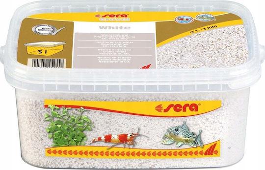 Sera Sera Aquariumboden Kies 1kg 3lt