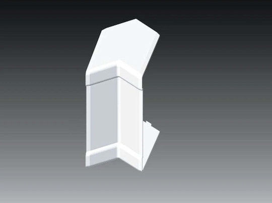 Kopos Internal Corner Cover Pk White 140 X 70mm 8465