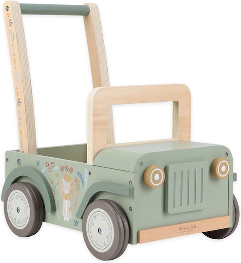 Little Dutch Safari Ride On Car Green