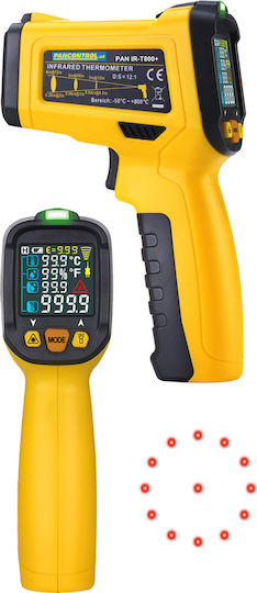Pancontrol Infrarot- und Laserthermometer Für Temperaturen Bis 50°C Mit Verhältnis von Abstand zum Ziel 12:1