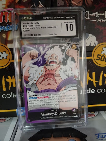 世界20部限定　ONE PIECE / Riding high already! Cgc 10 Monkey D. Luffy One Piece (2024) Emperors in New World