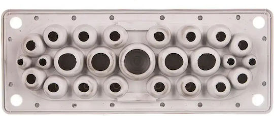 Elektro Plast Grau Membrans-Durchführung P-mb25 34.725